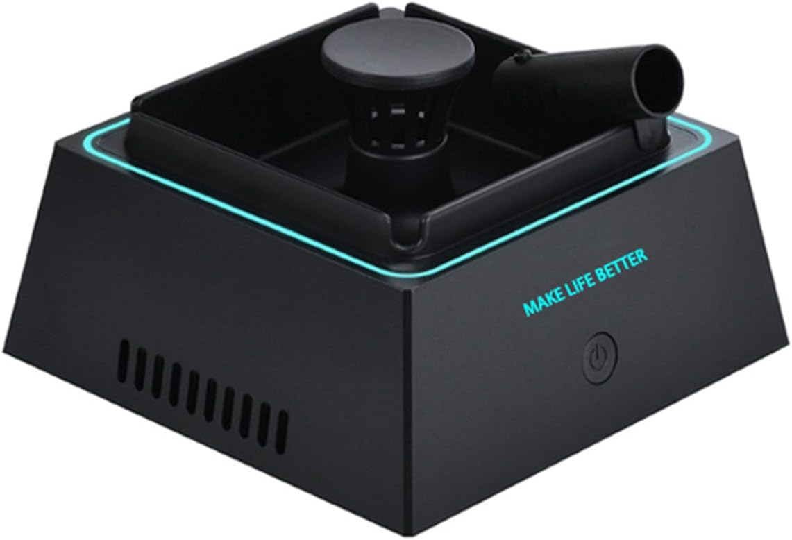 Ashtray with air purifier